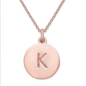 NWT Kate Spade “K” Necklace